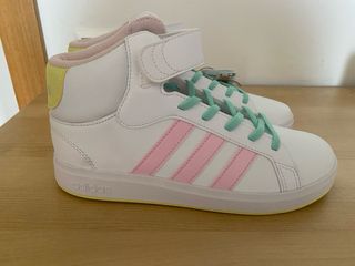 Zapatillas Adidas Blancas Caña Alta