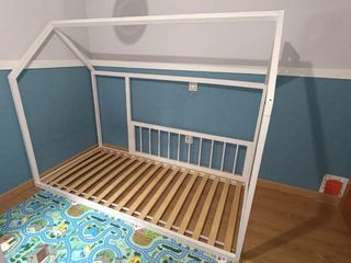 Cama Montessori Casita Blanca