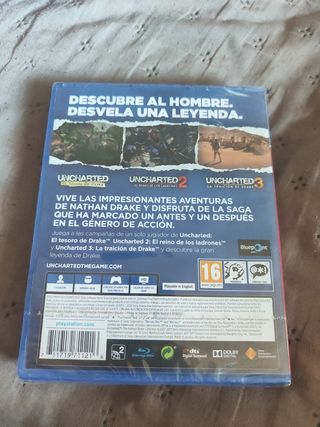 UNCHARTED Colección Trilogía PS4 Sin Desprecintar