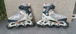 Patines de niña/niño en línea y protecciones