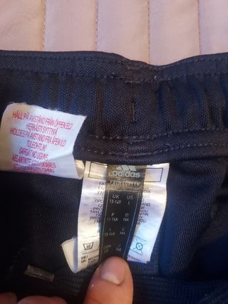 Pantalón entrenamiento Adidas azul