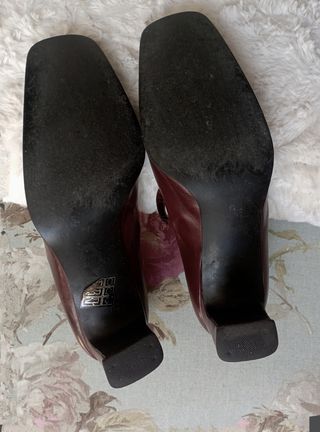 Zapatos tacón de piel 37