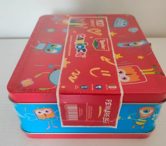 Carioca Loacker 100 pennarelli + album da colorare