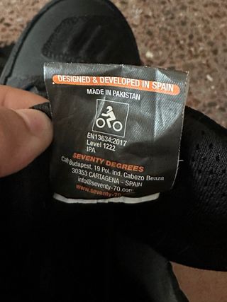 Botas de Moto Negras