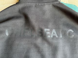 Chaqueta Chelsea Nike Talla M Gris y Turquesa