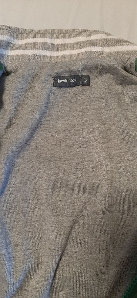 Chaqueta verde niño entretiempo