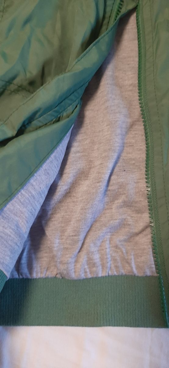 Chaqueta verde niño entretiempo