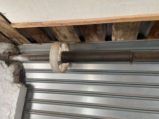 Puerta de garaje enrollable galvanizada