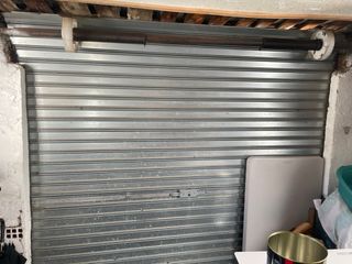 Puerta de garaje enrollable galvanizada
