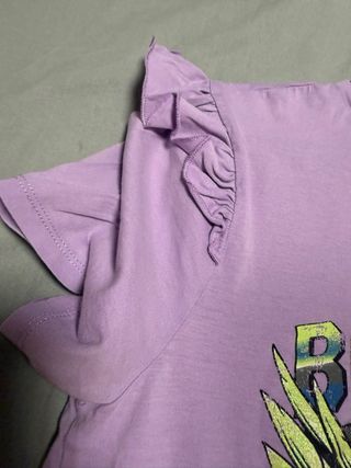 Camiseta Morada Born to Ride