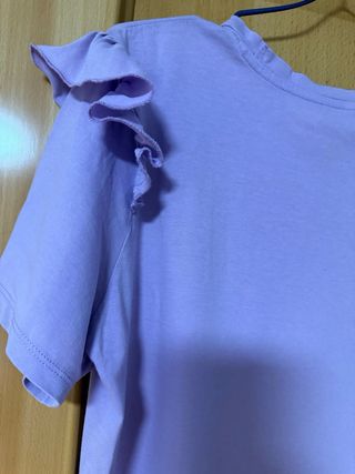 Camiseta Morada Born to Ride