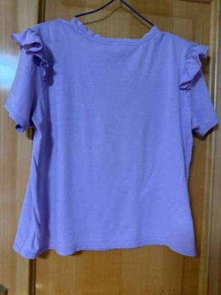 Camiseta Morada Born to Ride