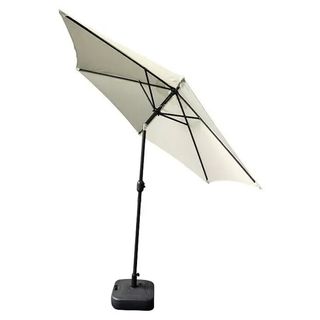 Parasol con base casi nuevos con cajas originales