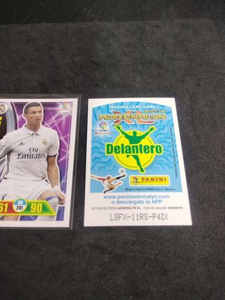 Cromos Cristiano Ronaldo Real Madrid
