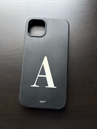 Funda iPhone 13 Negra con A