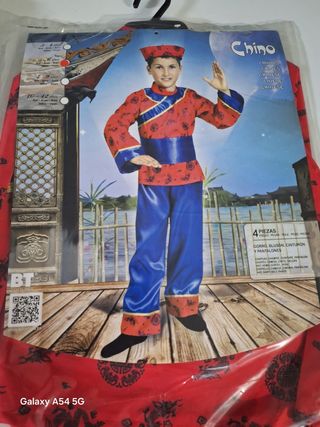 Disfraz Chino Infantil Talla 5-6 Años