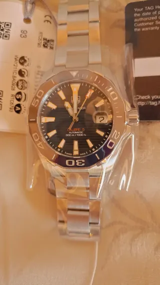 TAG Heuer Aquaracer Automático Azul Nuevo