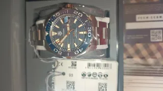 TAG Heuer Aquaracer Automático Azul Nuevo