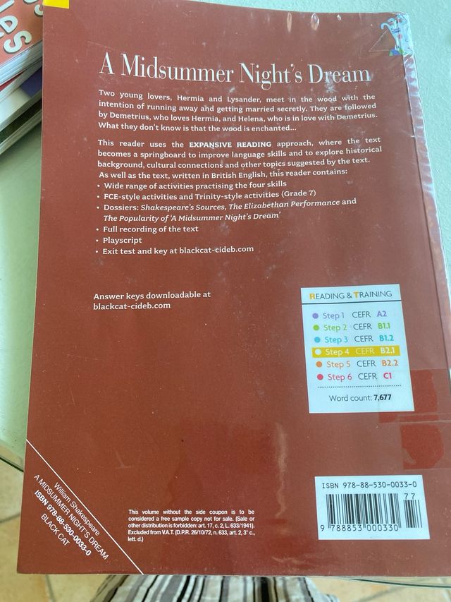 A Midsummer Night's Dream (Book & CD) (Reading ...