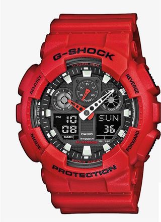 Reloj G-Shock Rojo con su caja original