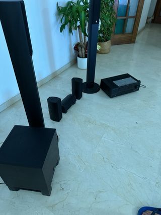 Home cinema Yamaha 5.1 negro 