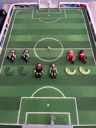 Futbolín Playmobil
