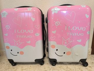 Maleta de viaje infantil rosa
Medidas 50×35×20