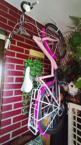Bicicleta infantil rosa