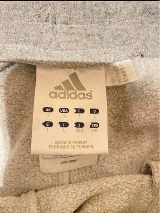 Pantalón deportivo Adidas gris Talla L