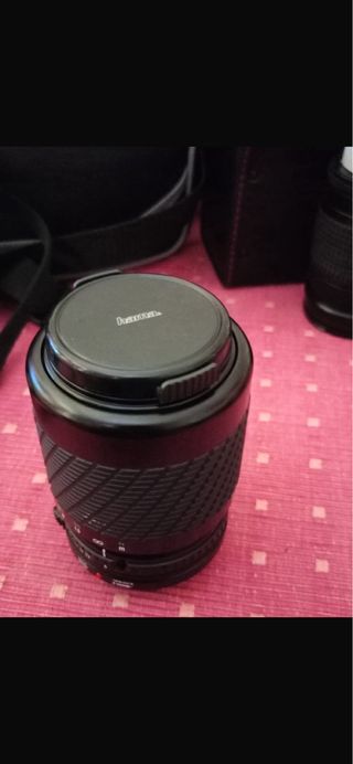 Lote Cámaras Nikon + Canon + Accesorios