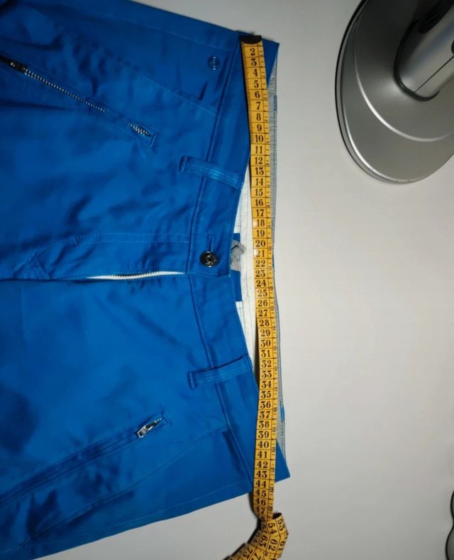 Pantalón Capri Mujer Adidas Azul