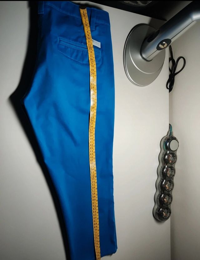 Pantalón Capri Mujer Adidas Azul