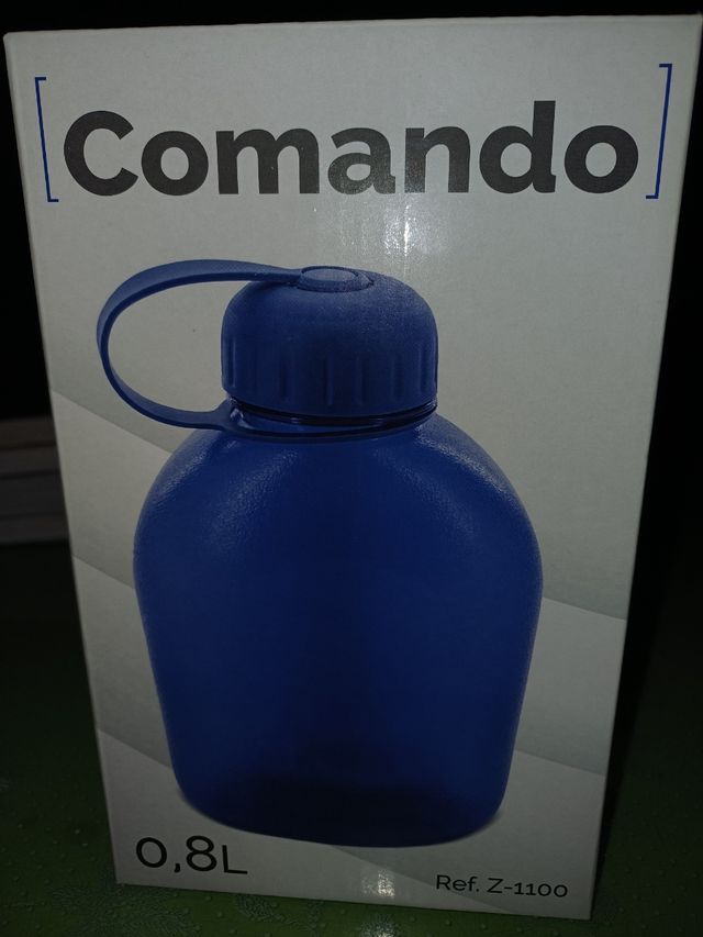Cantimplora Comando 0,8L Azul