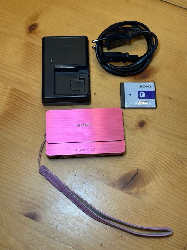 Cámara Sony CyberShot T700 Rosa 10MP