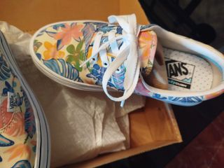 Zapatillas Vans Mujer Talla 37 Flores
