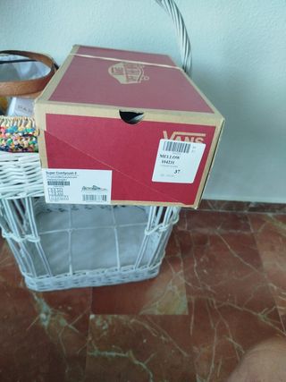 Zapatillas Vans Mujer Talla 37 Flores