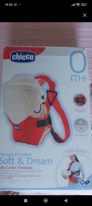 Mochila Portabebés Chicco Dream 3 Posiciones