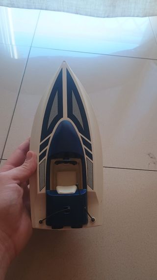 Barco de policía de juguete