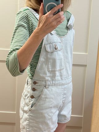 Conjunto Zara Peto Vaquero Corto, Suéter y chaquet