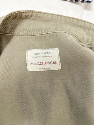 Conjunto Zara Peto Vaquero Corto, Suéter y chaquet
