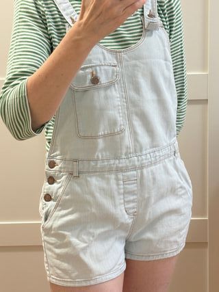 Conjunto Zara Peto Vaquero Corto, Suéter y chaquet
