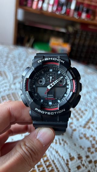 Reloj Casio G-Shock Negro/Rojo