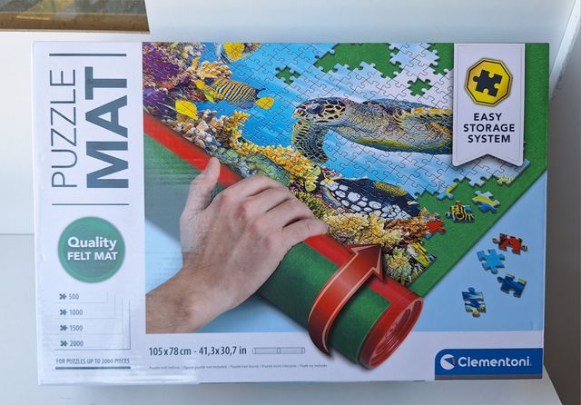 Alfombrilla enrollador puzzle Clementoni