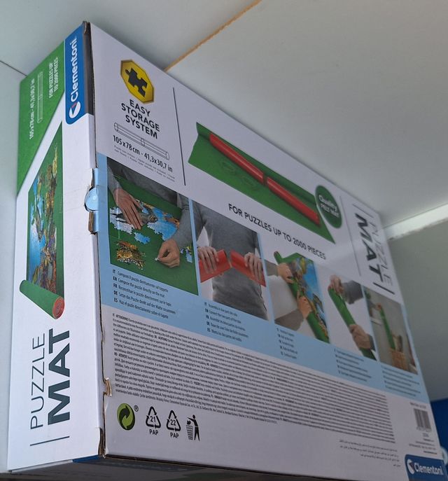 Alfombrilla enrollador puzzle Clementoni