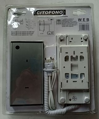 Citofono Completo 2 Fili 250m Nuovo