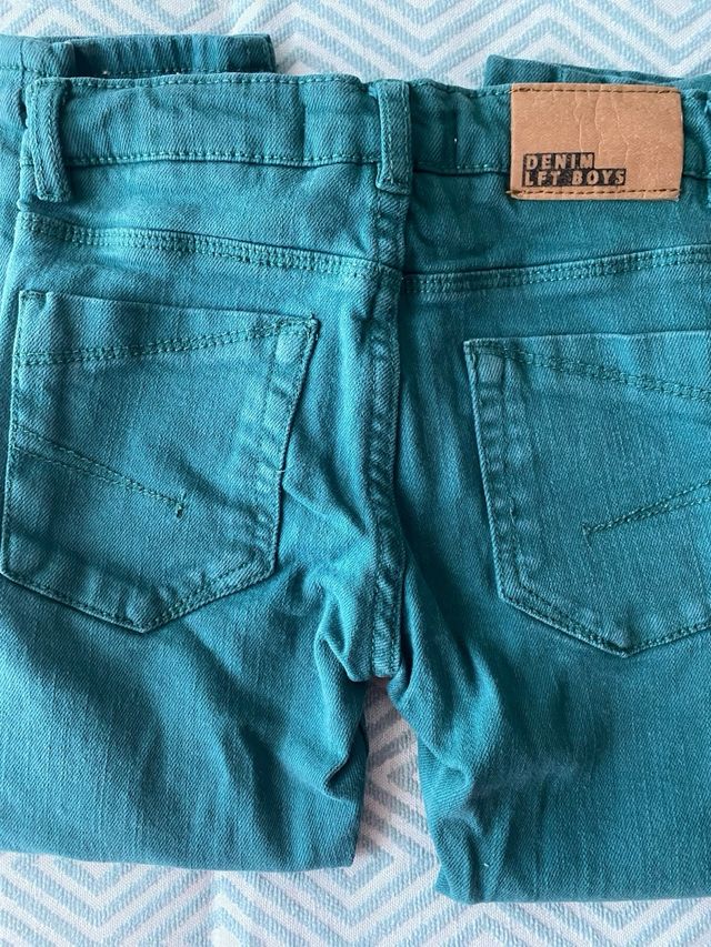 Pantalón vaquero niño verde, lefties