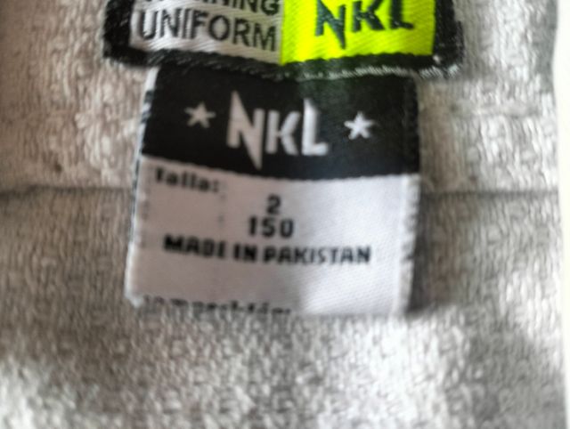 Traje de Judo NKL Blanco