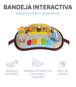 Andador Bebe con Base Antivuelco