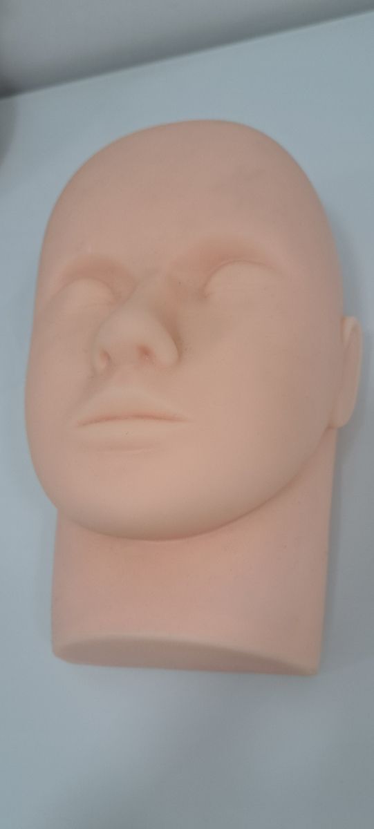 Cara de práctica piel artificial
