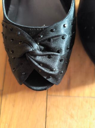 Zapatos de fiesta negros AVANCE